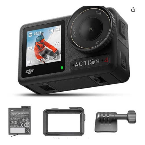 DJI Osmo Action 4 – The Ultimate 4K Adventure Camera! for
