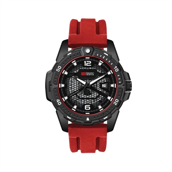 45MM, BLACK METAL CASE, 3-HAND MVT, DTE for