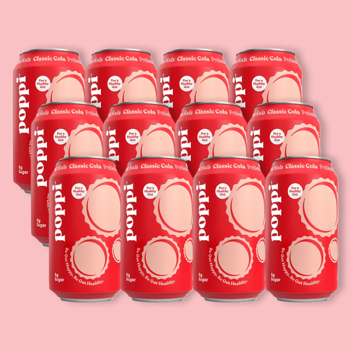 Classic Cola Prebiotic Soda 12 fl oz for