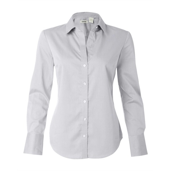 Calvin Klein Women's Pure Finish Cotton Shirt for