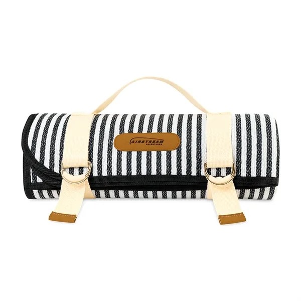 Life's a Picnic Recycled Polyester Roll-Up Blanket for