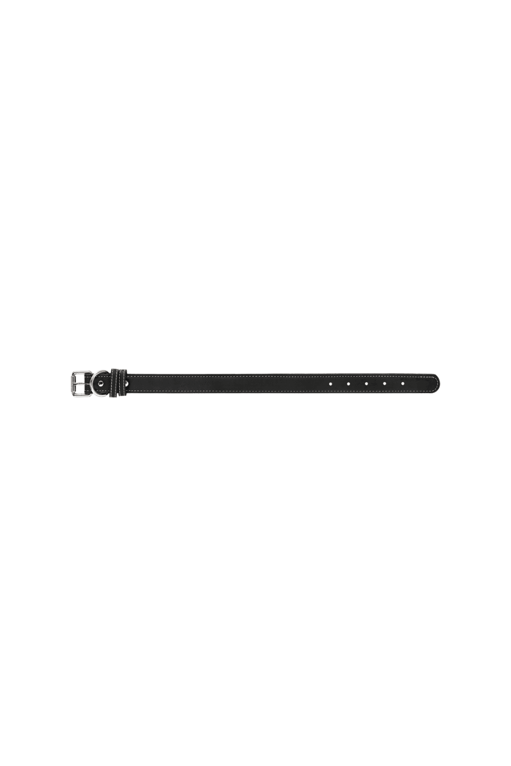 19" x 1" Medium Leatherette Pet Collar for