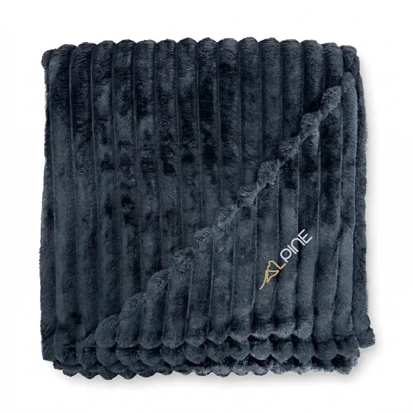 Alpine Faux Fur Polyester Blanket for