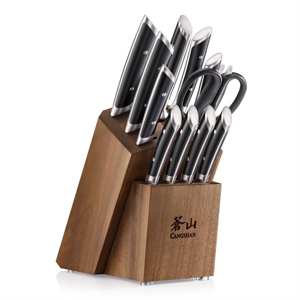 Cangshan 12-Piece Helena Series Knife Block Set for