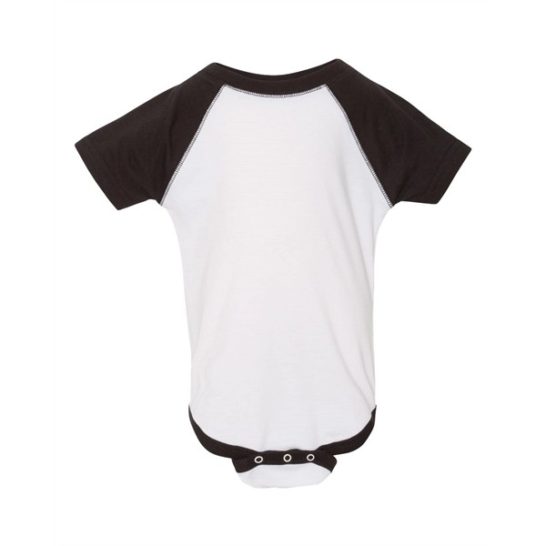 Rabbit Skins Infant Baseball Fine Jersey Bodysuit for