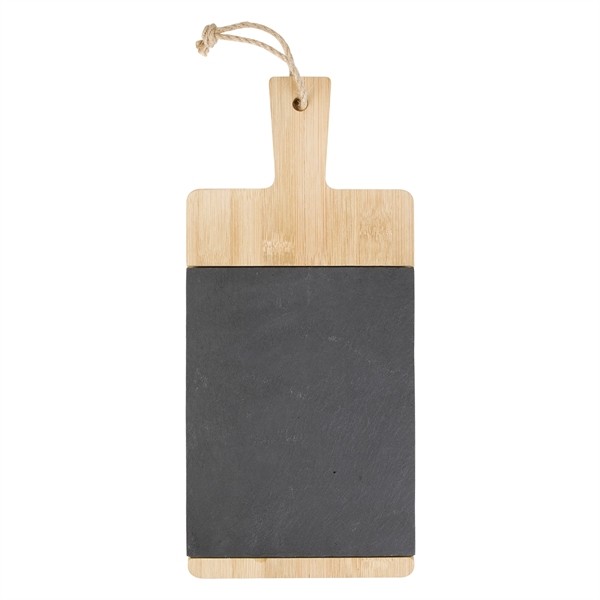 Bamboo & Slate Charcuterie Cutting Board for