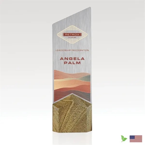 Eco Award - Acacia Wood & Aluminum - High Rise for