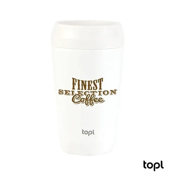 TOPL® 12 oz. Double Wall, Recycled Stainless Steel 360deg.. for