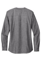 Port Authority Ladies Long Sleeve Chambray Easy Care Shirt
