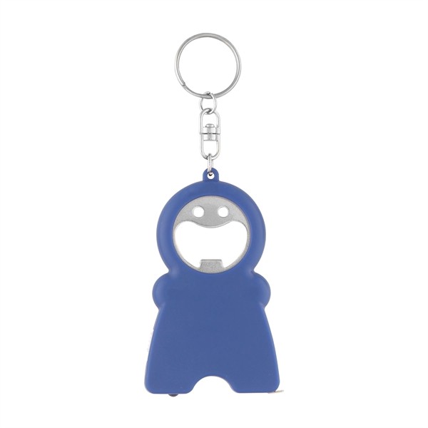 HandyMan - 4-in-1 Keychain, Bottle Opener, LED Flashlight for