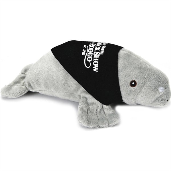 8" Aquatic Beanie Manatee for