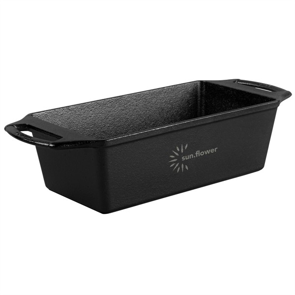 Lodge® 8.5' x 4.5" Seasoned Cast Iron Loaf Pan for