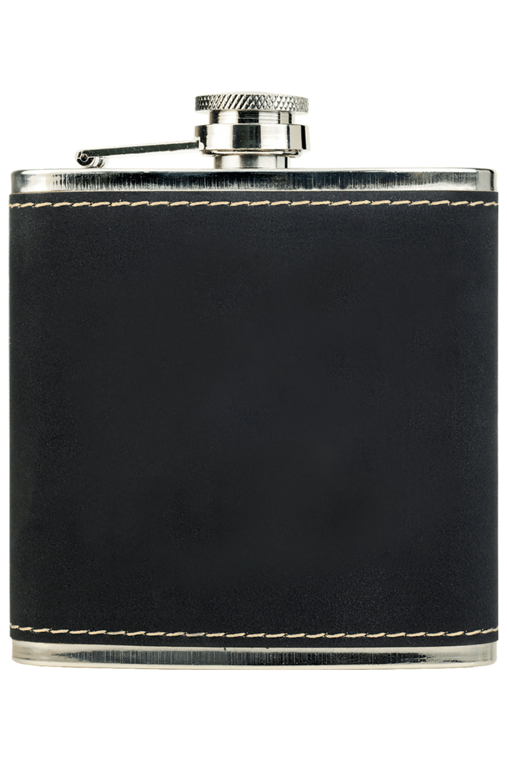 Leatherette Stainless Steel Flask for