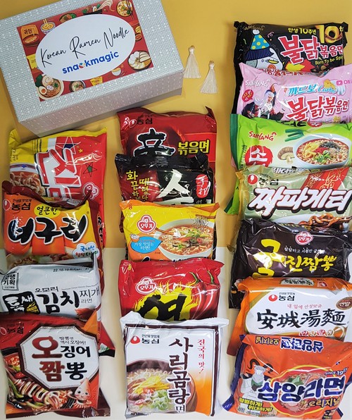 Korean Ramen Noodles for