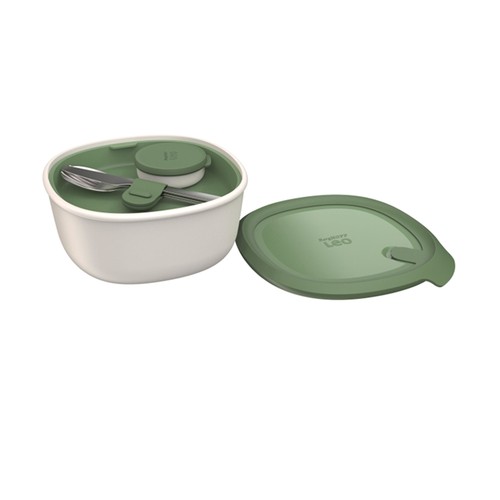 Leo To Go Salad Bowl With Flatware Set for