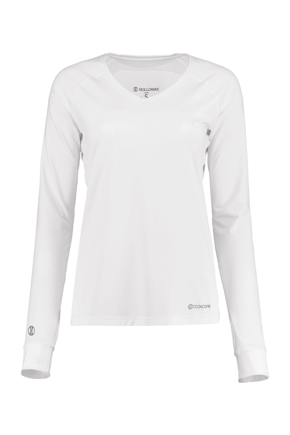 Holloway Ladies Electrify Long Sleeve Tee Powered by Coolcore for