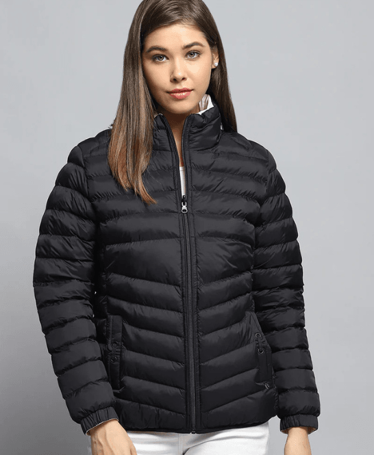 Women's Black Reversible Jacket for