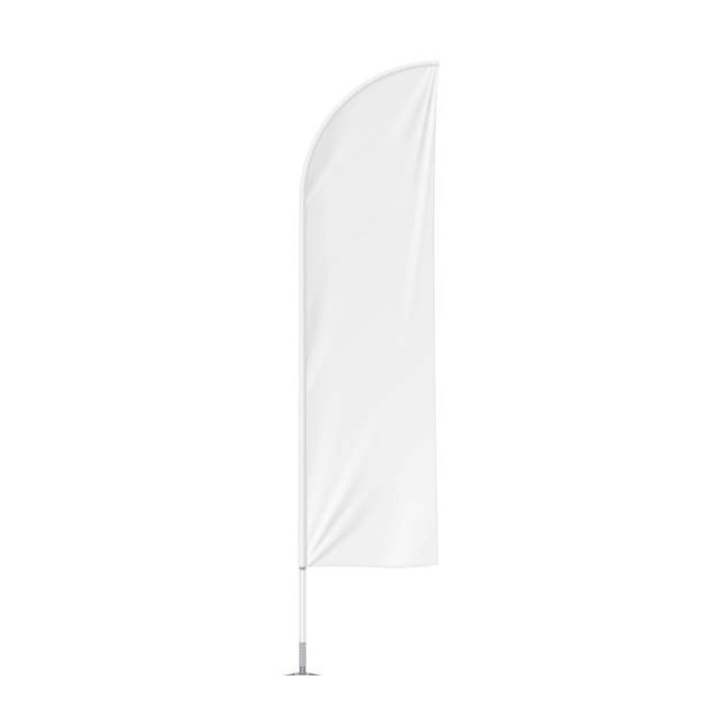 Feather Sail Flag (double sided) for