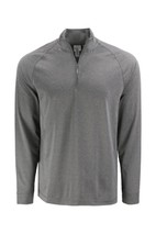Clique Dash Recycled Mens Quarter Zip Sweatshirt