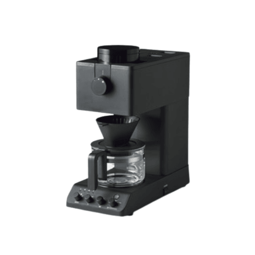 TWINBIRD Fully Automatic Coffee Maker CMD457B - Black for
