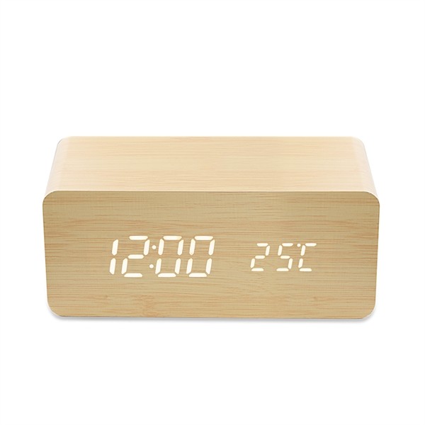 Clement Eco-Friendly Alarm Clock and Wireless Charger for