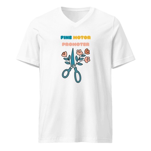 Unisex V-Neck T-shirt for