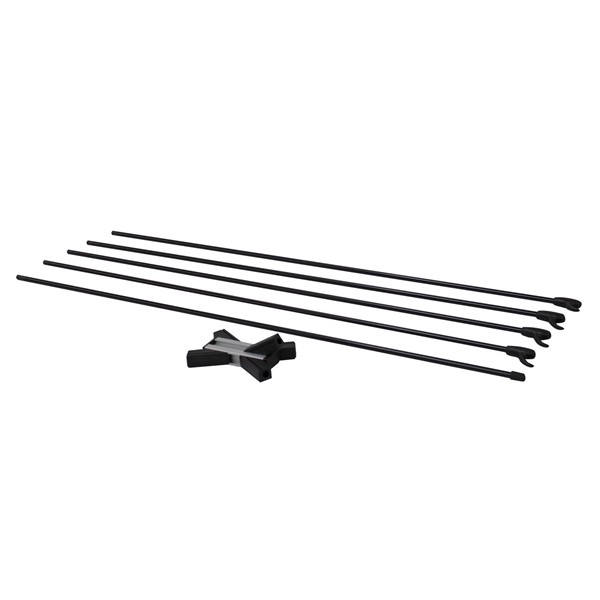 33.5" x 80" Tri-X Display Hardware for
