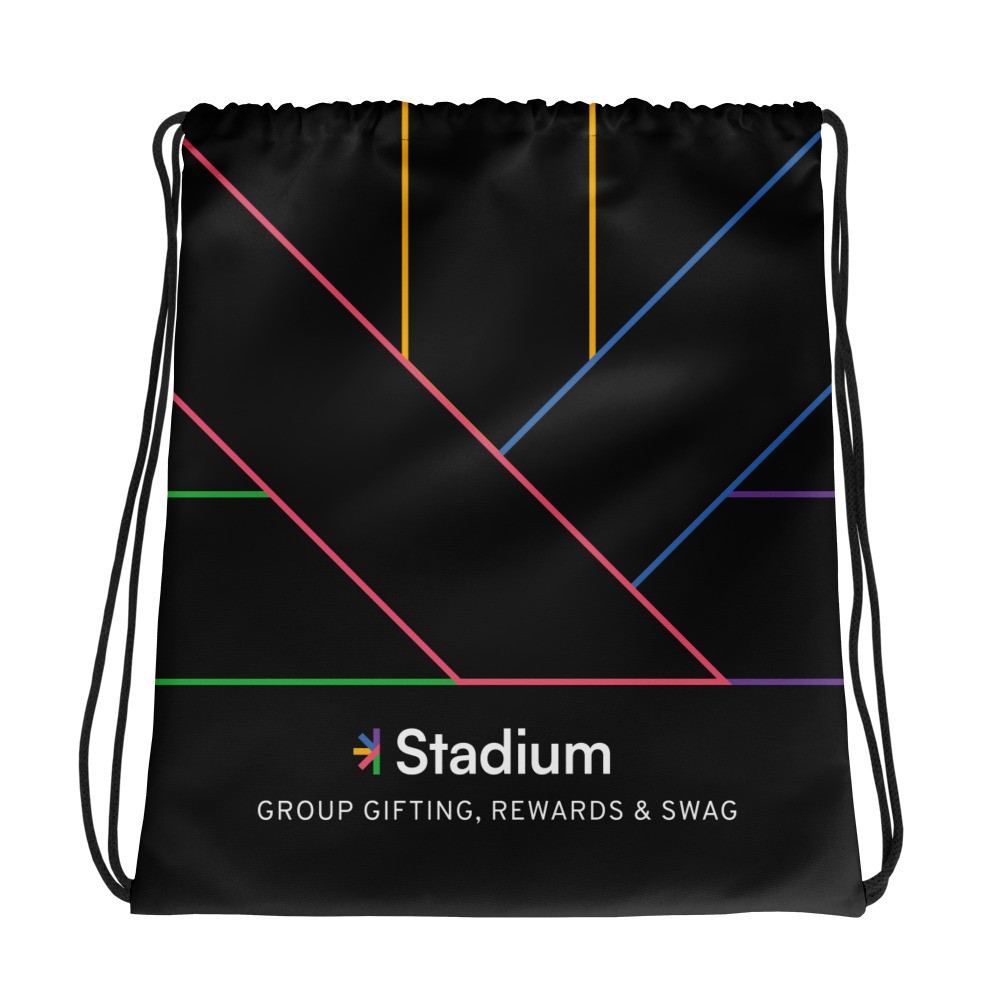 All Over Print Draw String Bag for