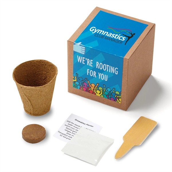 Inspirational Rooting For You Growable Seed Planter Kit for