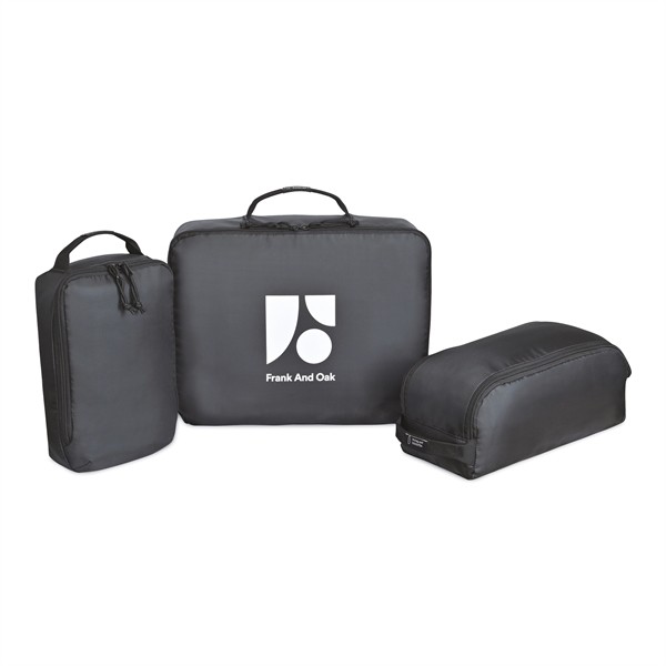 Renew AWARE™ rPET 3 Piece Packing Cube Set for