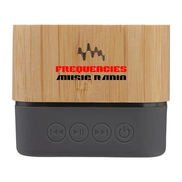 Cadence Bamboo Wireless Light-Up Speaker for