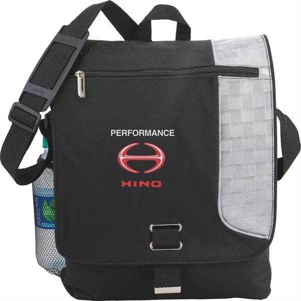 Gridlock Vertical 15" Computer Messenger Bag for