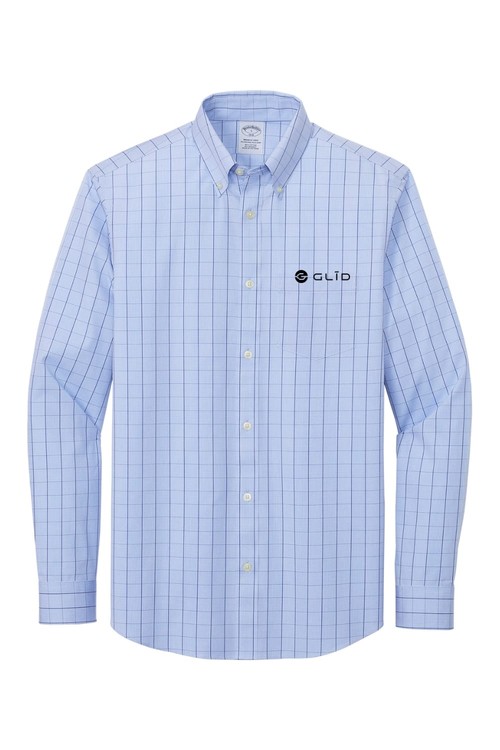 Brooks Brothers Men's Wrinkle-Free Stretch Patterned Shirt for