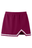 Maroon/ White