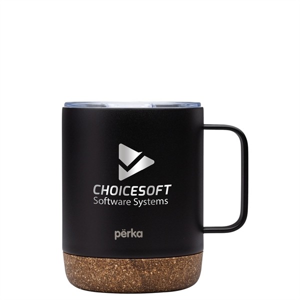 Perka® Wyatt 12 oz. Double Wall, Stainless Steel Camping Mug for