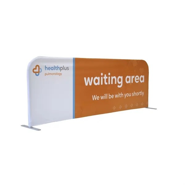 6'W x 2'H EuroFit Tabletop Straight Wall Kit for