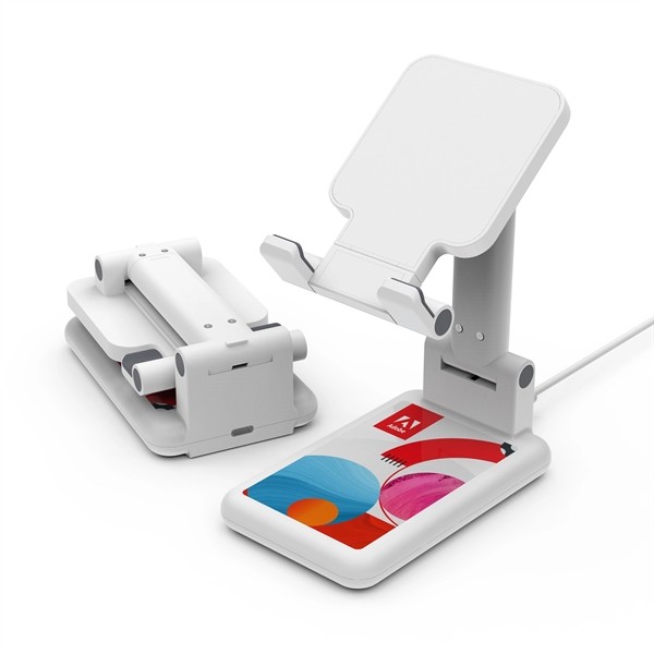 PowerStand desktop wireless charging dock for