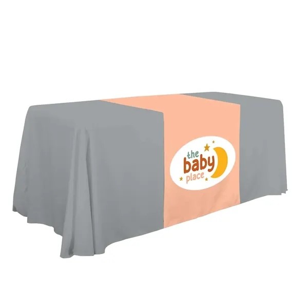 28"  LazerLine Table Runner Full-Color Front Only for
