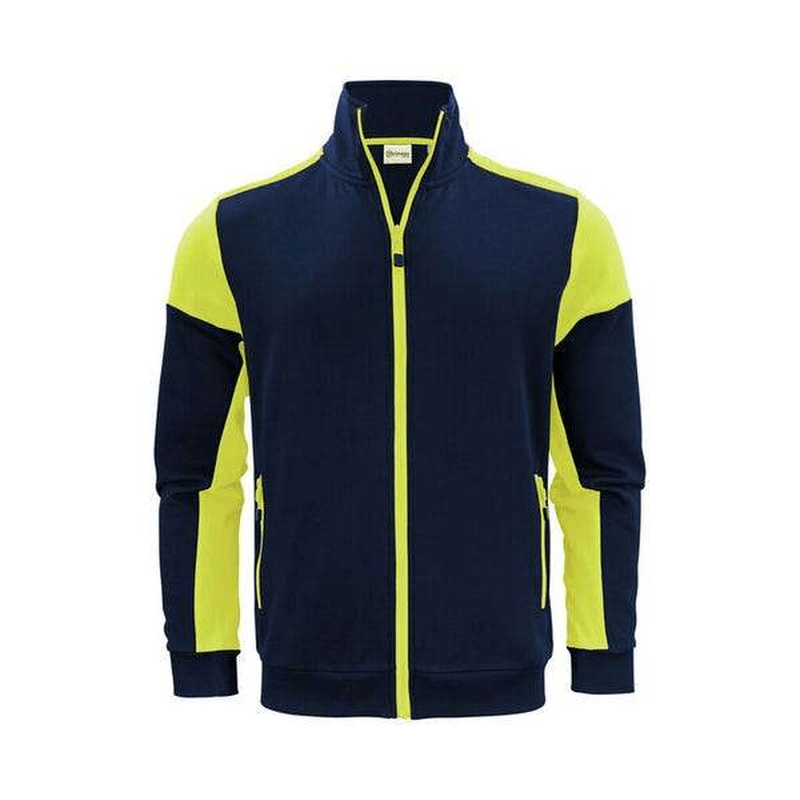Bicolour Zip Sweatshirt for
