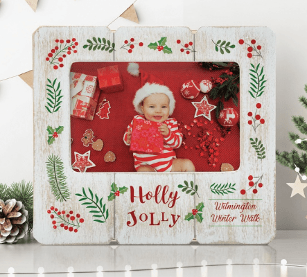 6 x 4 Distressed Wood Frame for