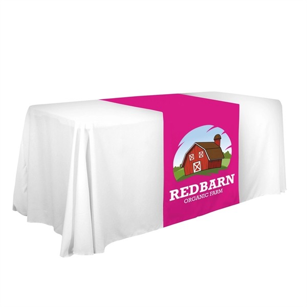 28" Standard Table Runner (Full-Color Front Only) for