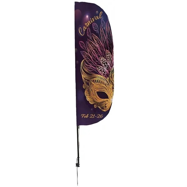 10' Stadium Flutter Flag Kit Single-Sided for