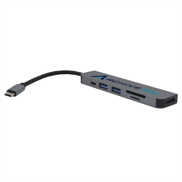 iBar 6-in-1 Hub with HDMI for