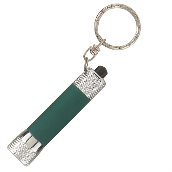 Chroma Softy - Laser Engraved - LED Flashlight Keyring for