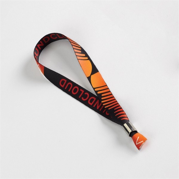 1/2" Dye-Sublimated Bracelet with Locking Slider for