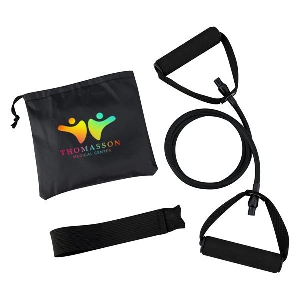Yoga Stretch Band In Carry Pouch for