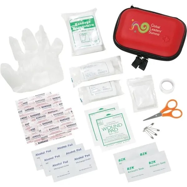 34 Piece First Aid Kit for