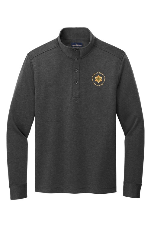 Brooks Brothers Men's Mid-Layer Stretch 1/2-Button for