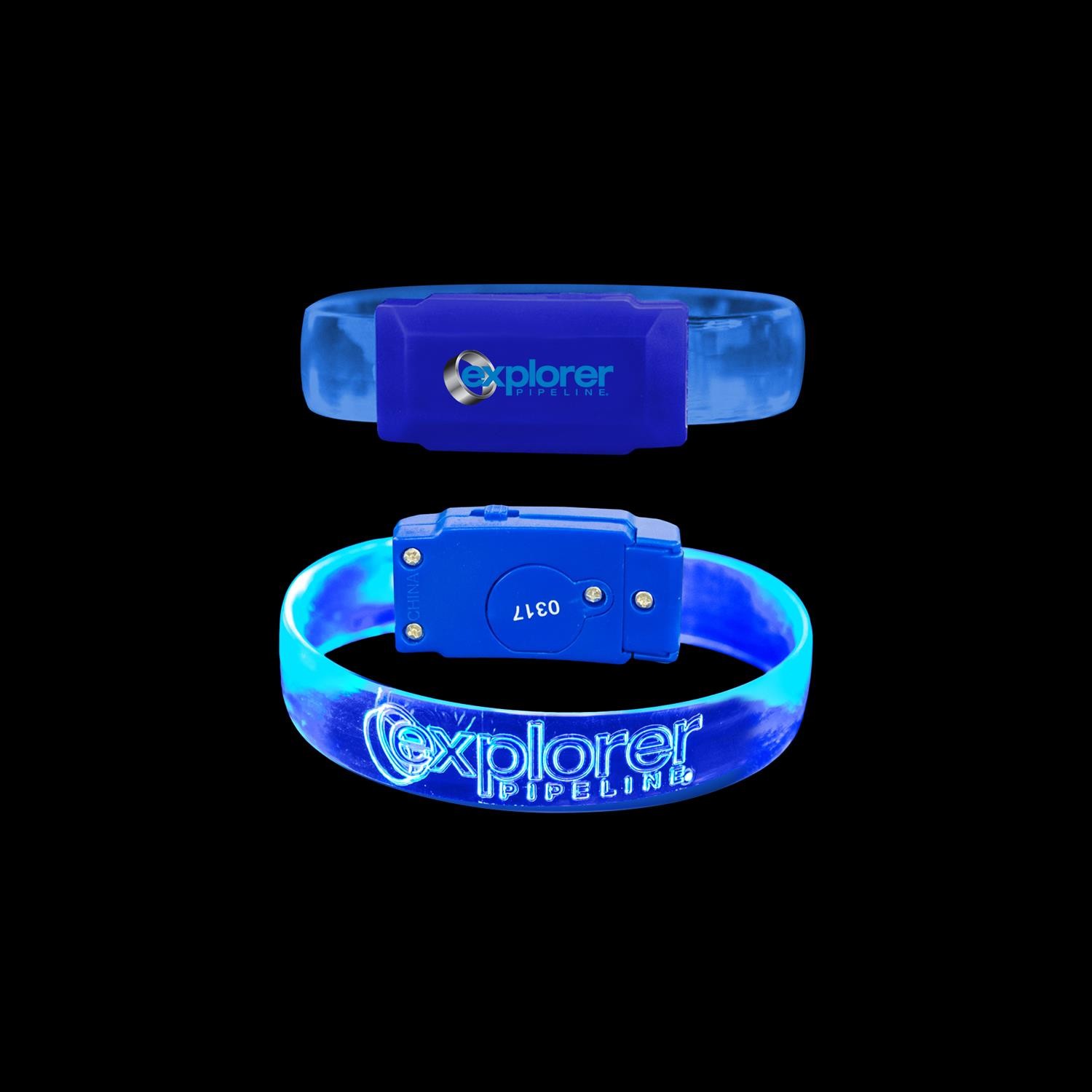 Thunder Sound Activated LED Wristband for