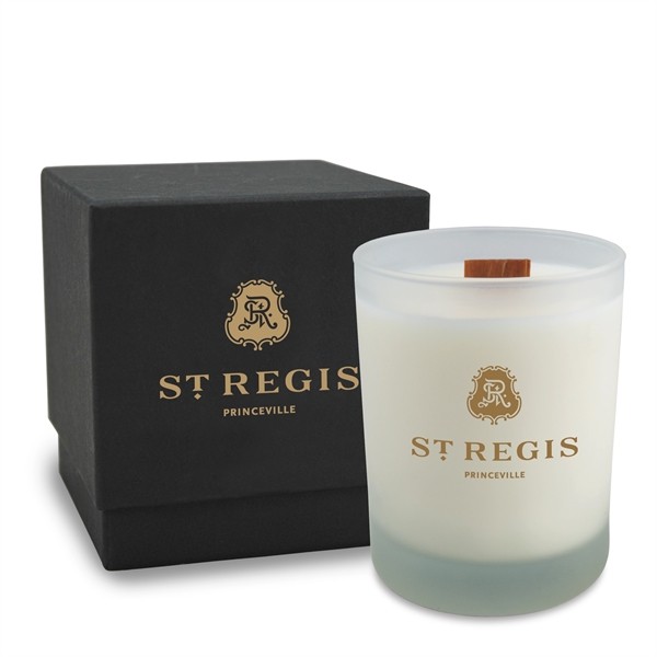 14 oz. Frosted Luxury Candle with Gift Box image